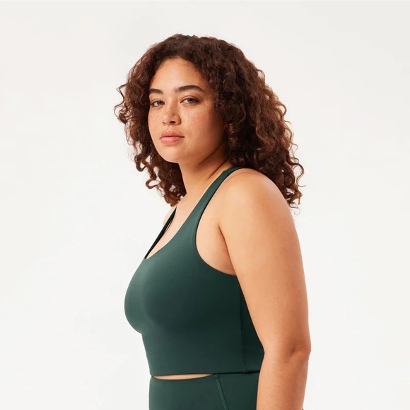 Girlfriend Collective Set Paloma Racerback Bra + High Rise Compression Leggings - Picture 14 of 15